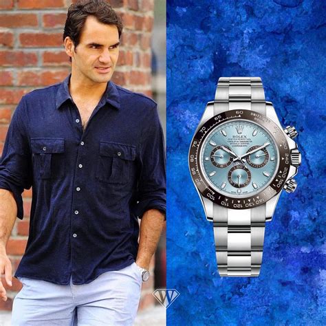 rolex cosmograph daytona roger federer|roger federer daytona.